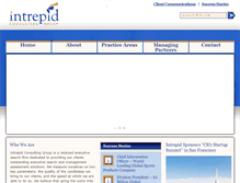 Tablet Screenshot of intrepidcg.com